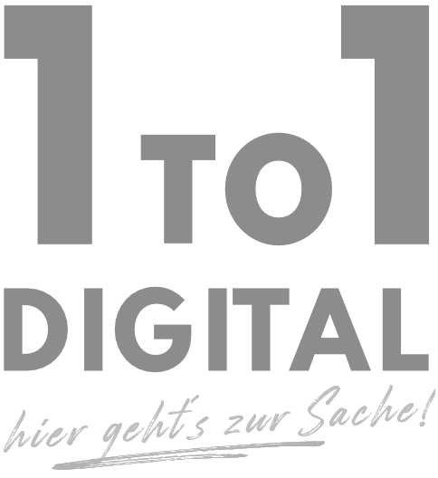 1to1 digital logo